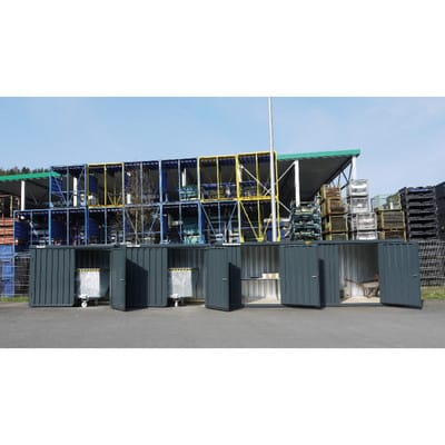 Materialcontainer 4.00m verzinkt zerlegt