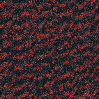 Schmutzfangmatte 0.60 x 0.90m, schwarz/rot
