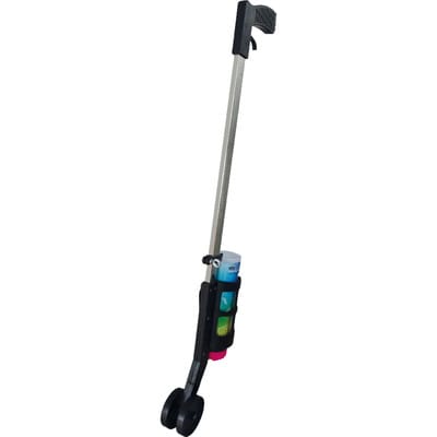 Markierstock für Bodenmarkierspray mit 2 Rädern