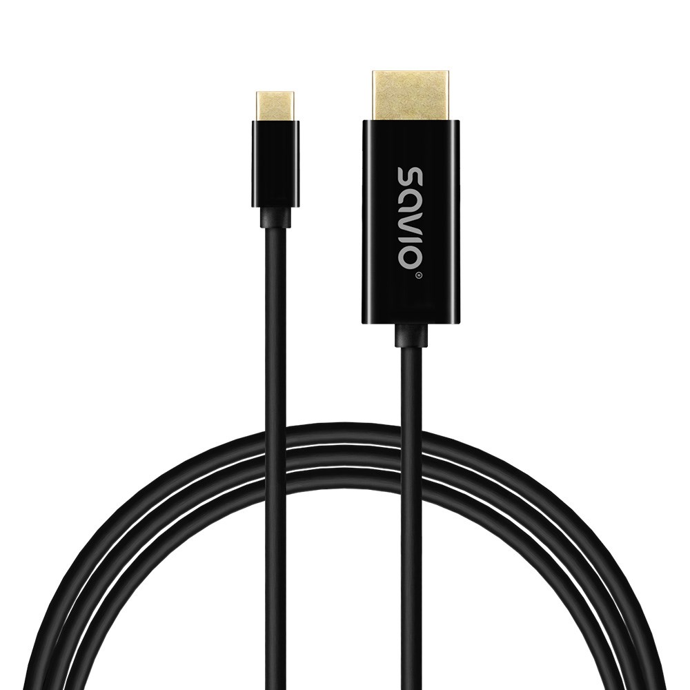 Savio Cl-191 Usb-c To Hdmi Cable. 30hz. 2m. Plastic