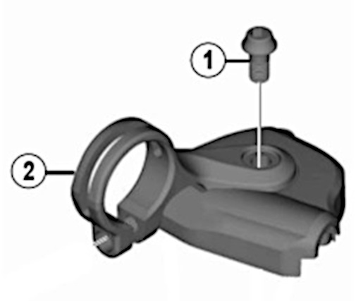 Shimano Abdeckung Sl-m9000 Xtrlinks Schwarz 2-teilig
