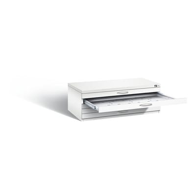 Flachablageschrank Serie 7100_7200, H420xB1100xT765mm