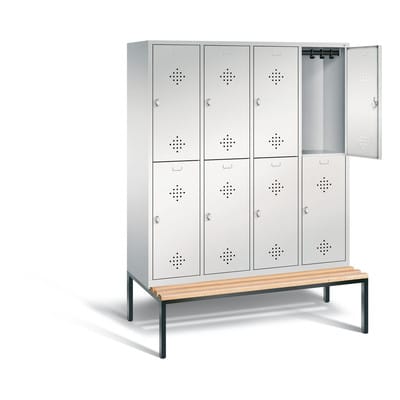 Spind doppelstöckig Classic, H2090xB1590xT815mm