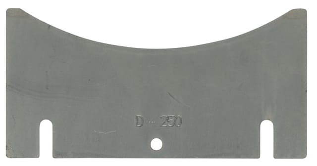 Rohrauflageneinsatz ø250mm