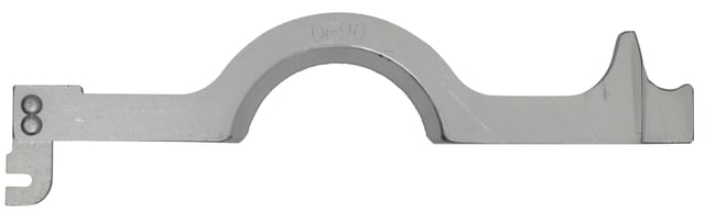 Spannbacke links ø90mm, 45°