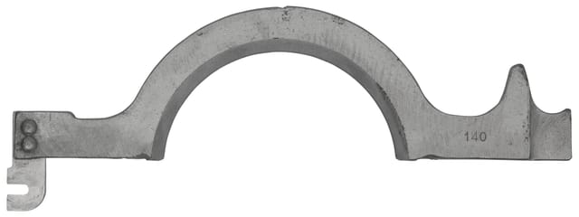 Spannbacke links ø140mm, 45°