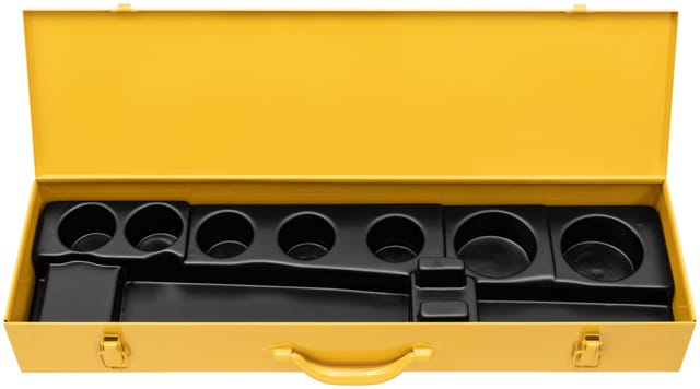 Stahlblechkasten mit Einlage für Schneidkluppe eva 3/8"-2