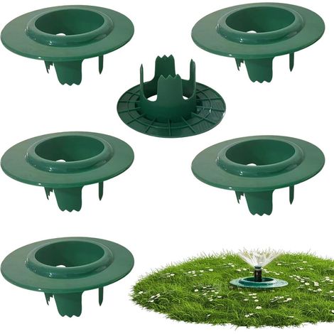 6er-pack Sprinklerkopfschutz, Einfach Zu Installieren, Sicherer Sitz, Sprinklerschutz Für Bauernhof, Land, Terrasse, Rasen, Garten, Hof, Veranda