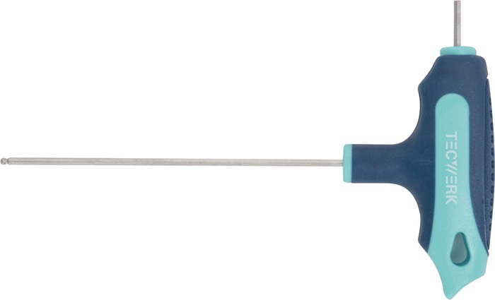 Tecwerk Stiftschlüssel M.quergr.sw 8mm Klingen-l.200mm M.seitenabtr.u.kugelk.tecwerk