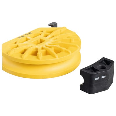 Biegesegment +Gleitstück ø25 R98