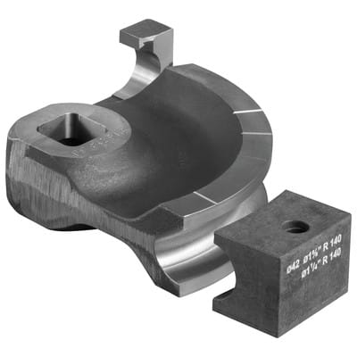 Biegesegment +Gleitstück ø42,1 5/8"R140