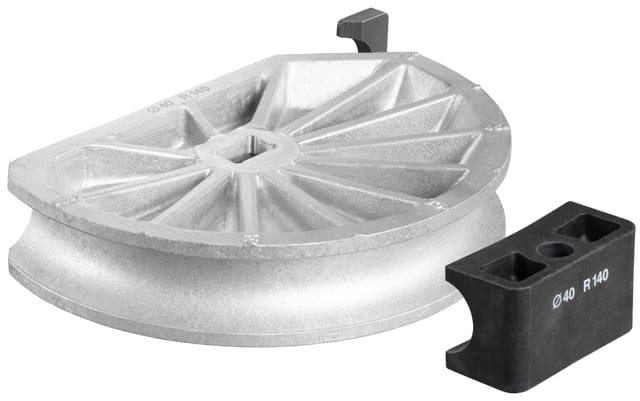 Biegesegment +Gleitstück ø40 R140