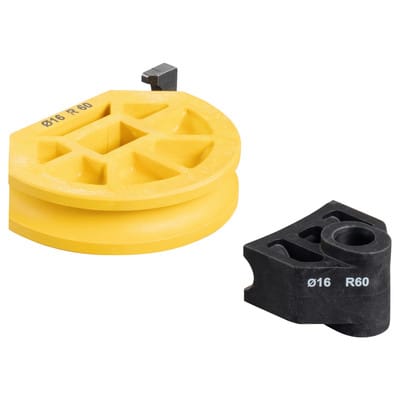 Biegesegment +Gleitstück ø16 R60
