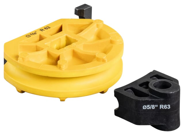 Biegesegment +Gleitstück ø5/8" R63