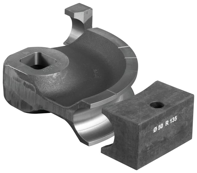 Biegesegment +Gleitstück ø50 R135