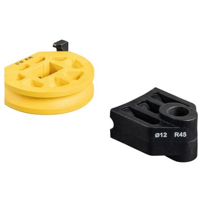 Biegesegment +Gleitstück ø12 R45