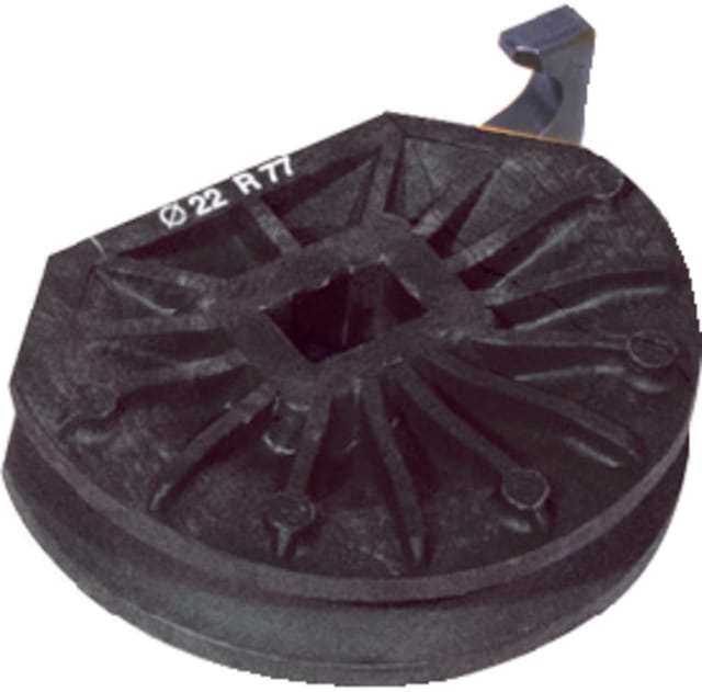 Biegesegment +Gleitstück ø15 R55