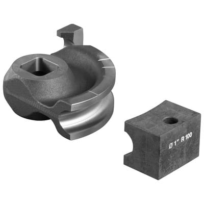Biegesegment +Gleitstück ø1" R100