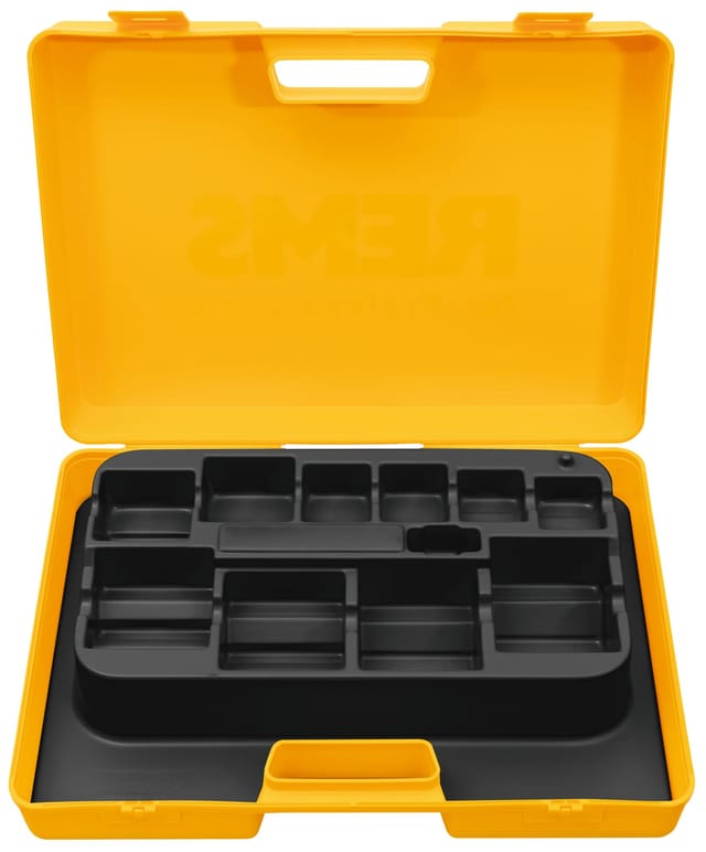 Koffer mit Einlage