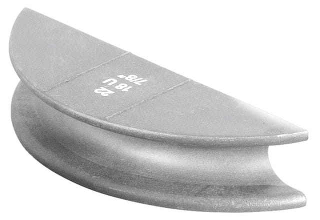 Biegesegment ø22, R 86 (Alu)Aluminium-Segment
