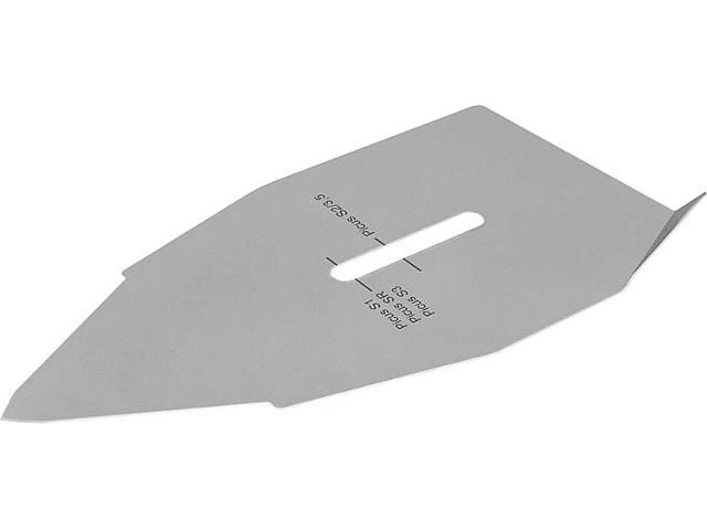 Bohrschablone für Kernbohrständer Titan