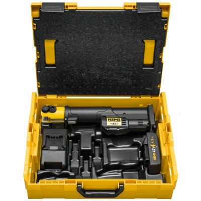 Akku-Radialpresse Mini-Press S 22V ACC Basic-Pack im Systemkoffer L-Boxx