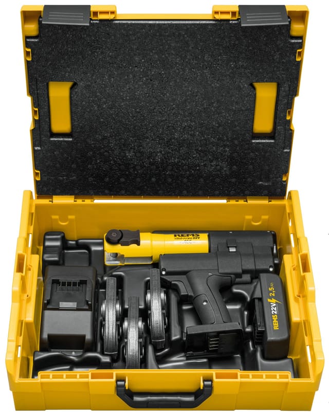 Akku-Radialpresse Mini-Press 22V Set ACz12-16-20 im Systemkoffer L-Boxx
