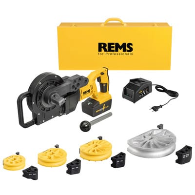 Rohrbieger Akku-Curvo 22V Set 15-18-22-28 Biegesegment + Gleitstück ø28 581310