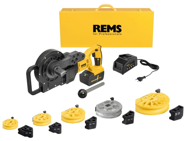 Rohrbieger Akku-Curvo 22V Set12-15-18-22-28 Biegesegment + Gleitstück ø28 581070