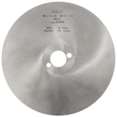 Metallkreissägeblatt HSS ø225 x 2 x 32mm, 220 Zähne