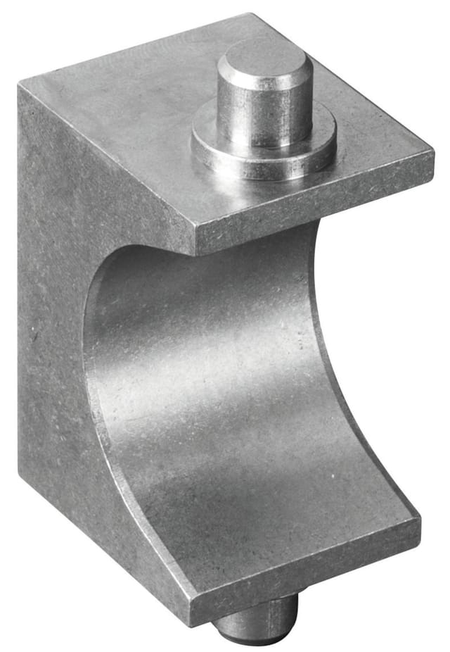 Biegesegment +2 Gleitstücke ø75 R260