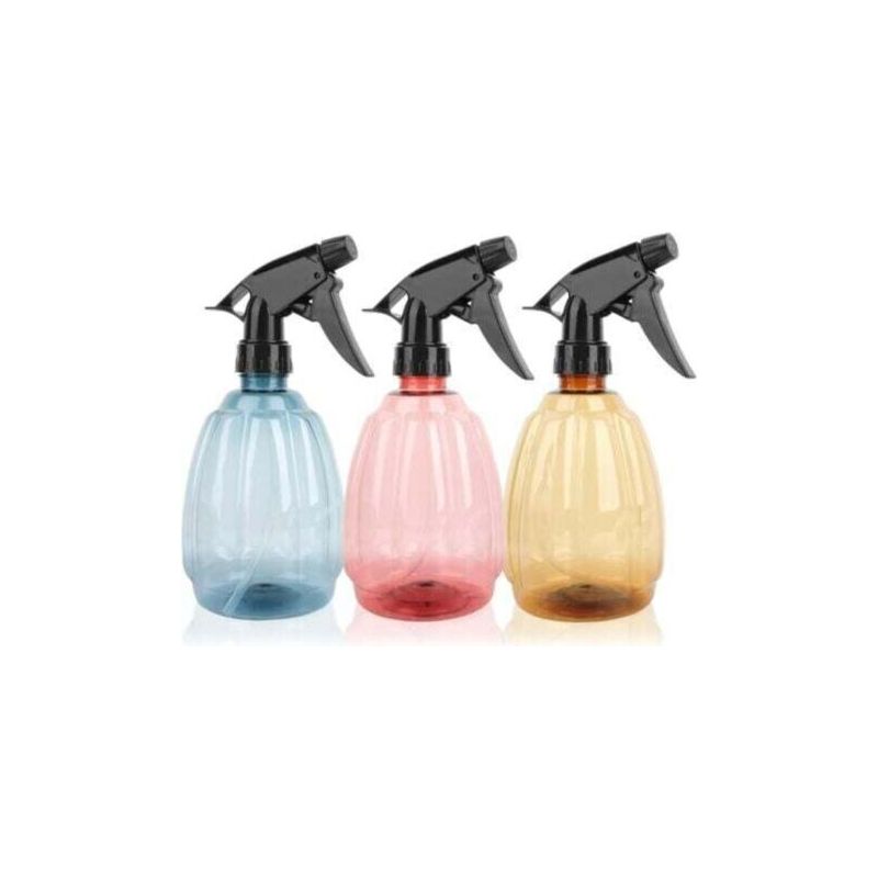 500 Ml Pet-sprühflaschen In Lebensmittelqualität – 3 Stück Wiederverwendbar, Feiner Nebel/fester Strahl Für Pflanzen, Reinigung, Gartenarbeit, Friseurbedarf