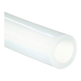 Silikonschlauch transparent FDA, ø60° Shore A, ø3 x 2mm, Rolle 25m
