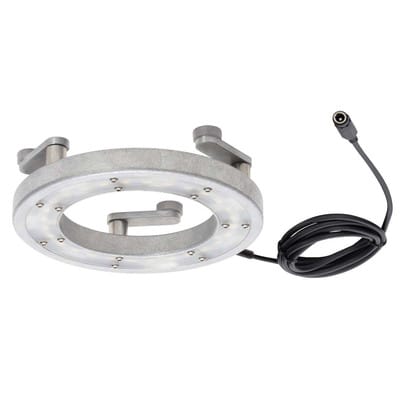 LED-Maschinenleuchte "Kreislicht" M - Ø 160 / 100 x 42 mm, mit 3 Magneten