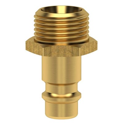 MS AG-Schnellverschluß-Stecknippel Standard ES-12NA G1/2" blank eins. sp.
