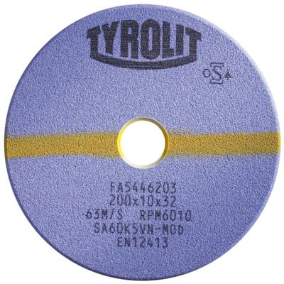 Sägeschärfschleifscheibe ø250 x 10 x 32mm Form 1F SA60K5VN