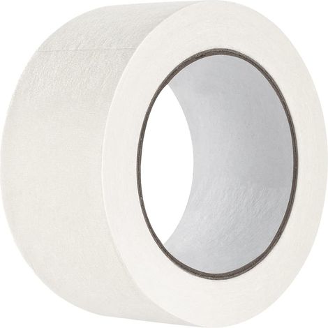 Kreppband – 50 Mm X 50 M – Weiß – Krepppapier – Zum Malen Und Dekorieren – 1 Rolle
