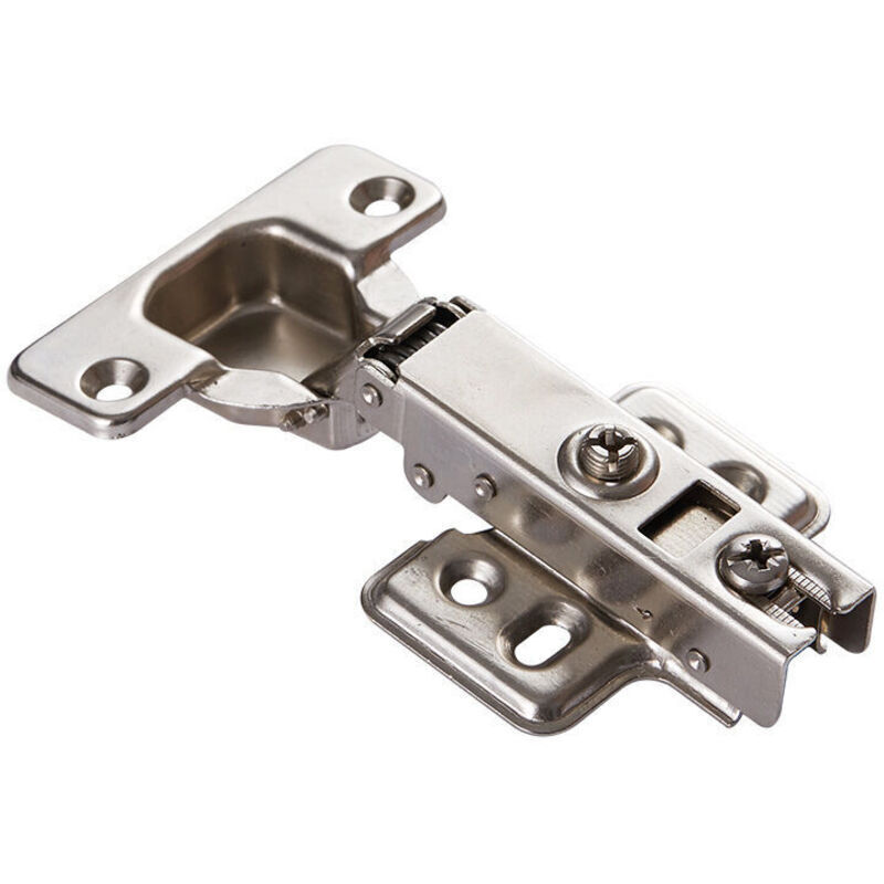 Scharniere Mit Soft-close-funktion Für Schranktüren. 8er-pack. Stahlscharniere Für Küchenschranktüren, Öffnungswinkel 110°. 35 Mm Soft-close-montageplatte.