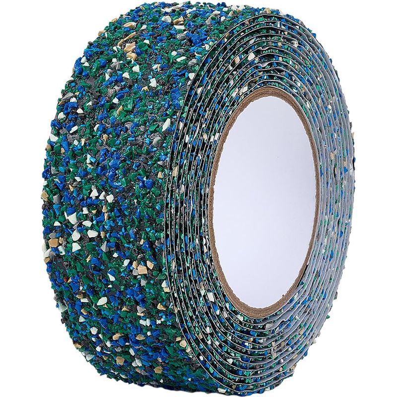M Blaues Pet-gummi-antirutschband, 50 Mm Breites Antirutsch-klebeband, Rutschfester Gummistreifen, Antirutschstreifen Für Treppen, Duschtreppen, Poolwannen, Nassbereiche