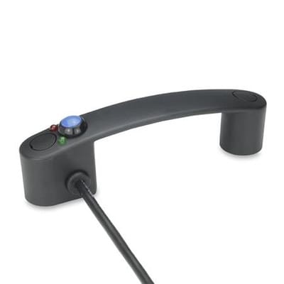 628.4-132-KL-2,5 Bügelgriffe, Kunststoff, mit Kabel