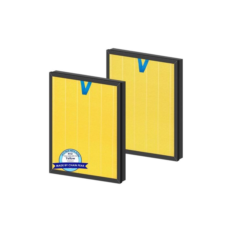 Passend Für Die Levoit Luftreiniger Vital 200s Und Vital 200s-p: 2er-pack Ersatzfilter Für Die Tierpflege, Hepa H13-filter, 3-in-1-aktivkohlefilter, Ersetzt Vital-filter.