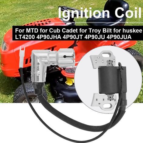 Zündspule 951-12220 751-12220 Für Mtd, Troy-bilt, 1p90f/p Für Huskee Lt4200, Lt1500 (420 Cm³), Craftsman R1000 Rasenmäher (zündspulenwechsel)