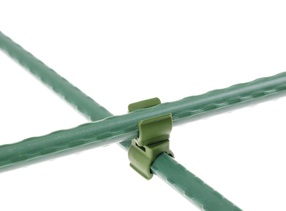 Drehverbinder Für Gartenpfähle Mit 8 Mm Durchmesser, 10 Stück. Plantina