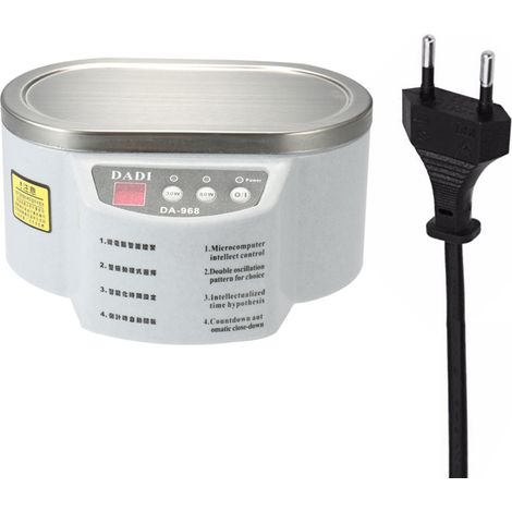 Mini-digital-ultraschallreiniger Mit 50 W Leistung, Leicht Und Für Den Haushalt Geeignet, Ideal Zur Reinigung Von Schmuck Und Gemüse.