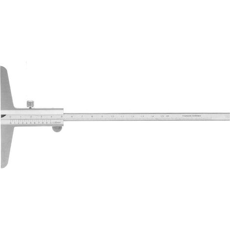Tiefenschieber 0–150 Mm – Edelstahl – Präzision 0,05 Mm – Fein Geschliffene Und Lasergeformte Skala