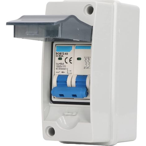 Miniatur-gleichstrom-leistungsschalter, Solar-pv-trennschalter, Wasserdichter Gleichstrom-trennschalter Ip65, 63 A 1000 V