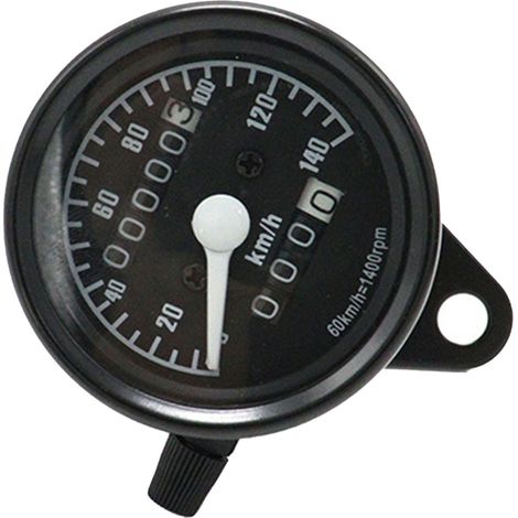 Universeller 12v Motorrad-tachometer 0 Bis 140 Km/h Retro-tachometer-umbauzubehör.
