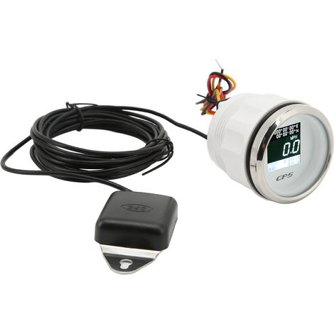 Gps-tachometer, Lcd-display, Geschwindigkeitsanzeige In Meilen Pro Stunde, Ip67 Wasserdicht, Beschlagfrei, Für Boote, Wohnmobile Und Motorräder.
