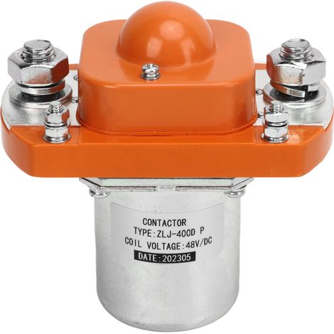 Zlj 400d 48v 400a Hauptschütz-magnetventil, Hochleistungs-universalmetall Für Elektro-golfwagen, Traktoren, Gabelstapler, Boote.