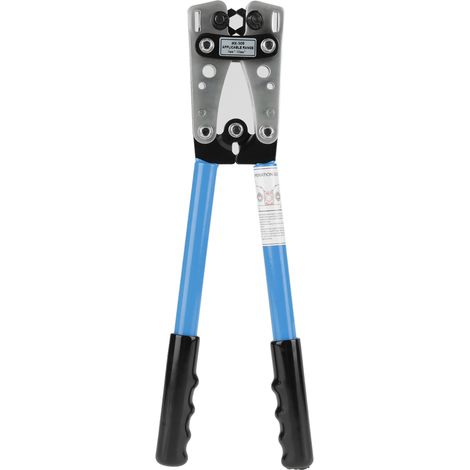 Großes Crimpwerkzeug Hx-50b, Crimpkapazität 6-50mm² (blau)
